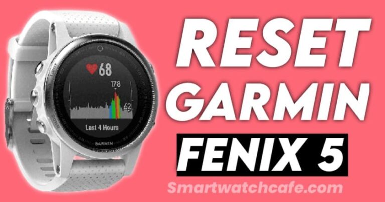 reset Garmin Fenix 5