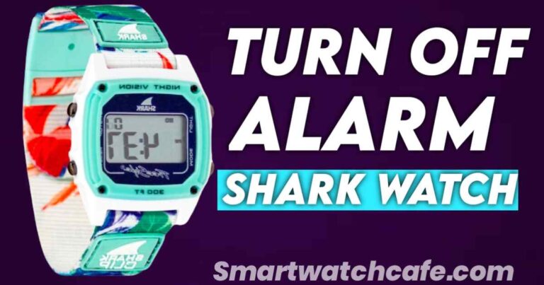Turn Off Alarm on Shark Watch